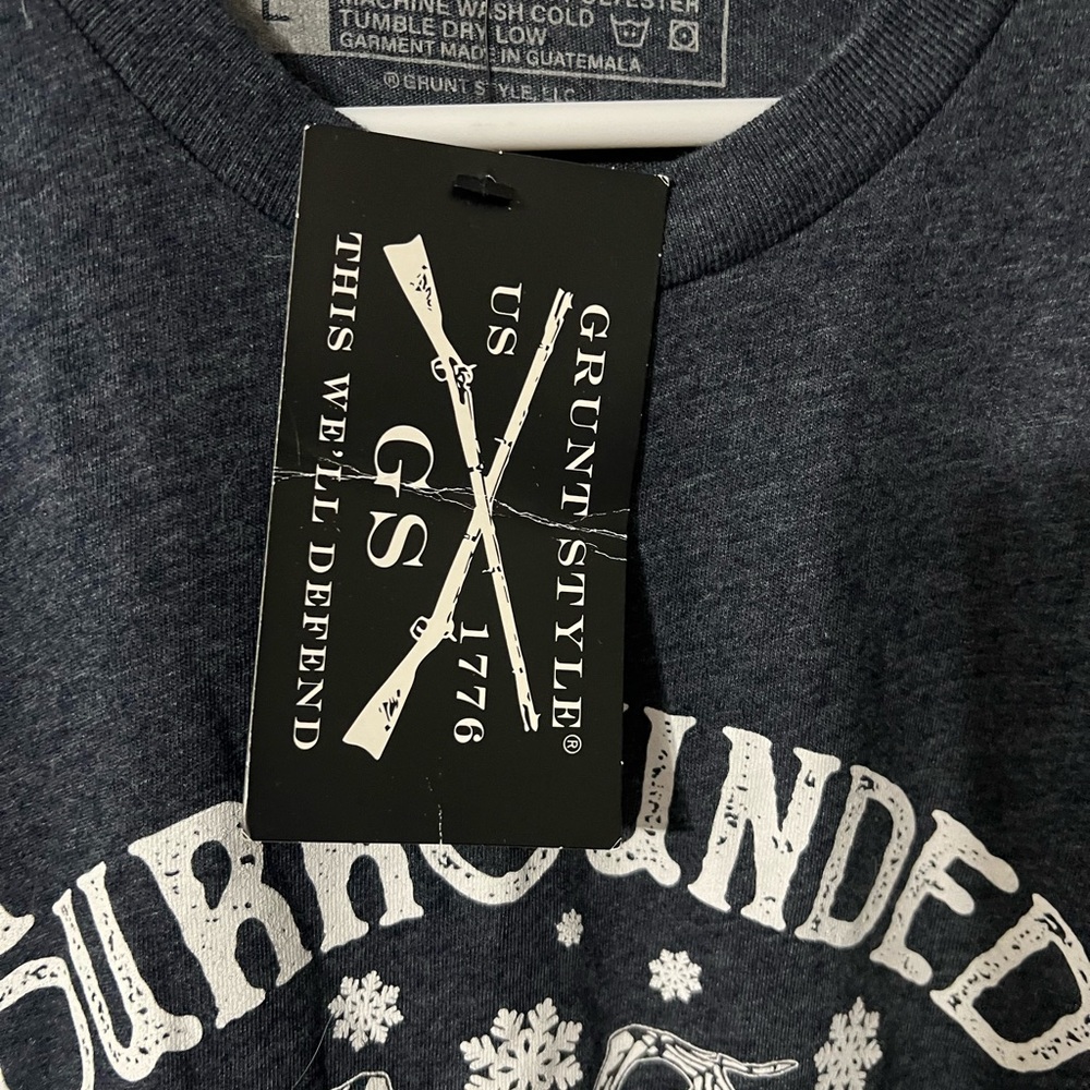 NWT Grunt Style Navy Graphic Men's T-Shirt - Picture 3 of 7